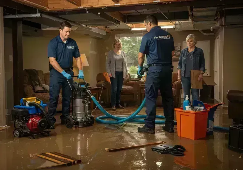 Basement Water Extraction and Removal Techniques process in Electric City, WA